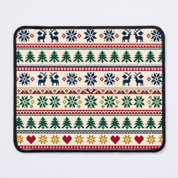 Item preview, Nordic Christmas Knit Pattern designed and sold by Sybille-Yates.