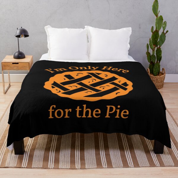 Item preview, I'm Only Here for the Pie, Funny Thanksgiving designed and sold by CloudyPress.