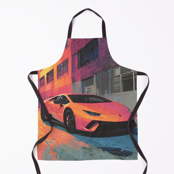 Item preview, Lamborghini Huracan Performante High Performance Car Art designed and sold by AutoPopStudio.