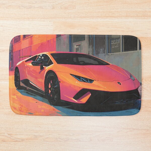 Artikelvorschau, Lamborghini Huracan Performante Hochleistungsauto-Kunst entworfen und verkauft von AutoPopStudio.