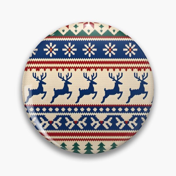 Item preview, Nordic Christmas Knit Pattern designed and sold by Sybille-Yates.