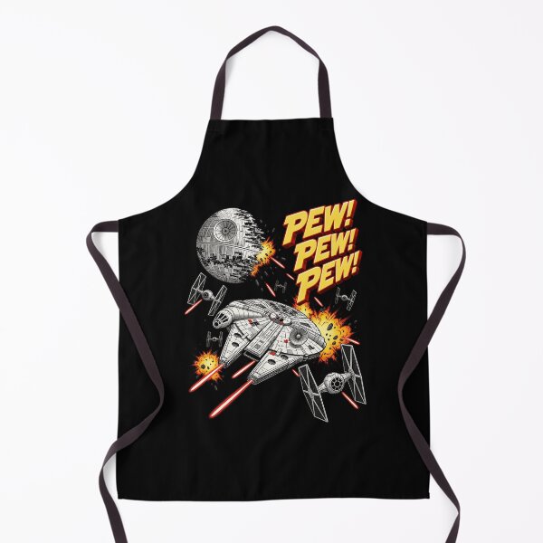 Artikelvorschau, Pew Pew Pew Retro Comic Weltraumschlacht Sci-Fi Grafik entworfen und verkauft von SEINENGAPPI8.