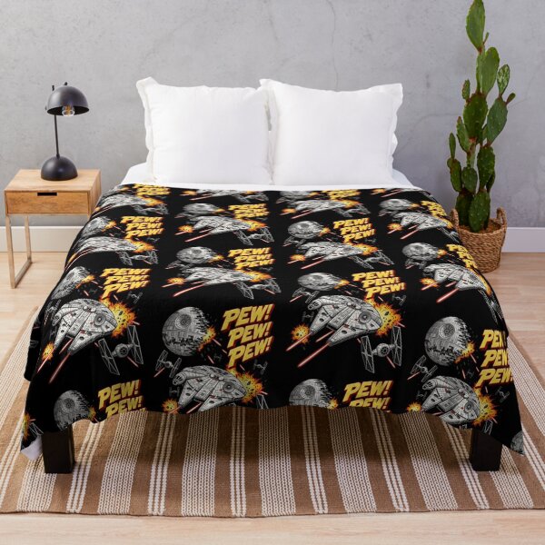 Item preview, Pew Pew Pew Retro Comic Space Battle Sci Fi Graphic Art designed and sold by SEINENGAPPI8.