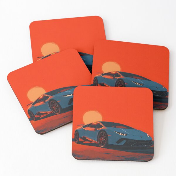 Item preview, Lamborghini Huracan Performante Luxury Automotive Artwork designed and sold by AutoPopStudio.