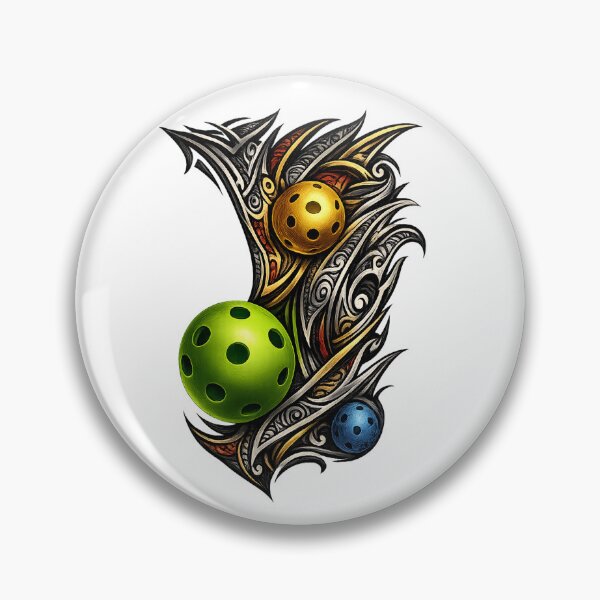Item preview, Tribal Fusion – Ornamental Pickleball Spheres designed and sold by simplehcity.