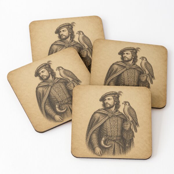 Item preview, Medieval Falconer with Falcon designed and sold by photoparadise22.