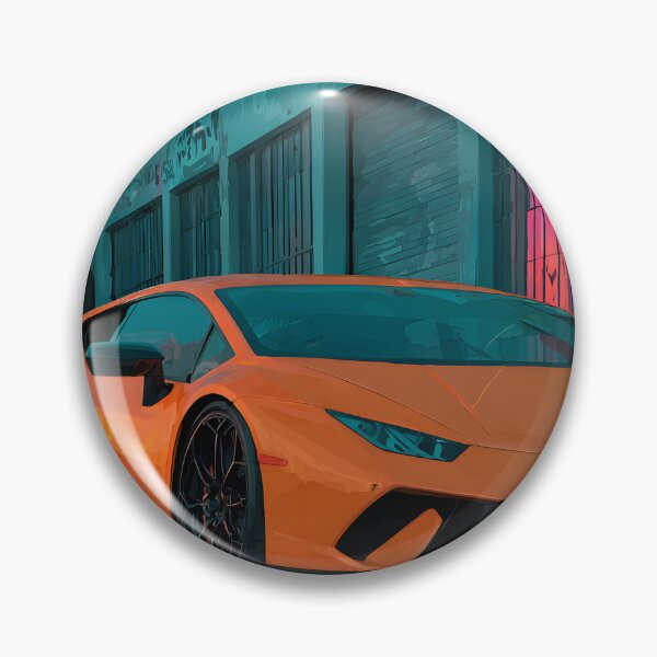 Aperçu de l'œuvre Lamborghini Huracan Performante Voiture de sport Pop Art créée et vendue par AutoPopStudio.