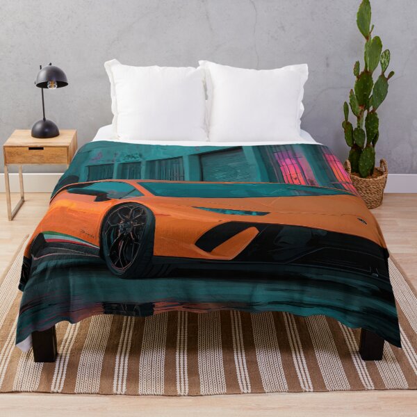 Artikelvorschau, Lamborghini Huracan Performante Sportwagen Pop Art entworfen und verkauft von AutoPopStudio.