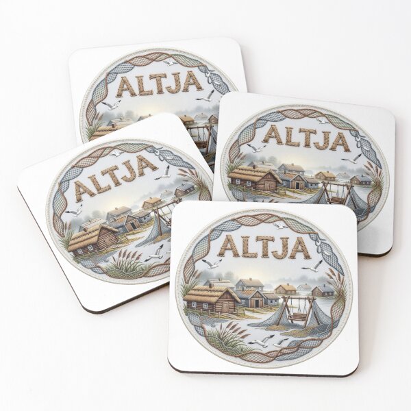 Item preview, Altja Estonia Lahemaa Fishing Village Thatched Cottages Embroidered Patch Sticker designed and sold by Imaginarium of Chaos falcon88 .