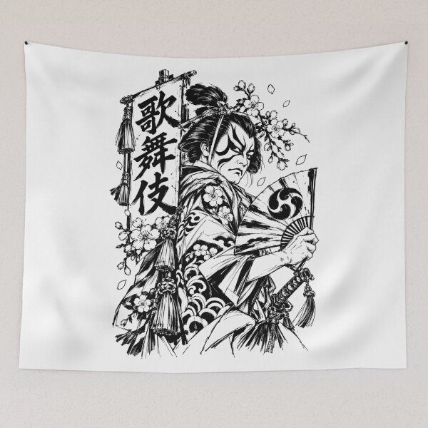 Item preview, Japanese Kabuki Aesthetic designed and sold by bapupa.