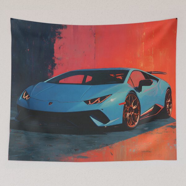 Item preview, Lamborghini Huracan Performante Contemporary Wall Art designed and sold by AutoPopStudio.