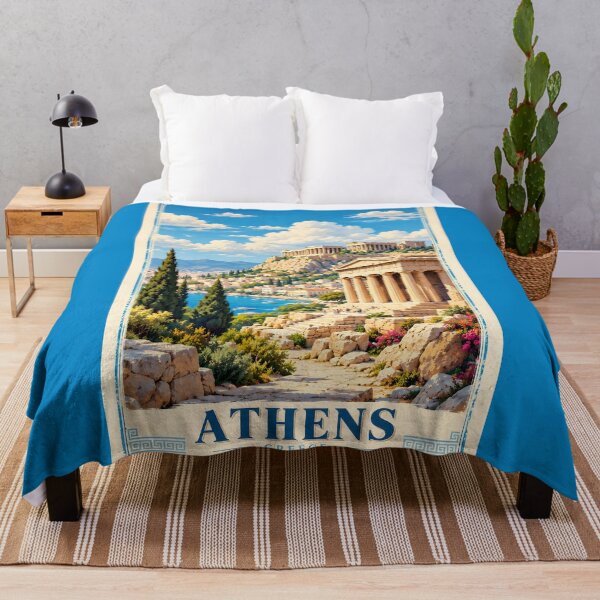 Item preview, Athens Vintage Travel Poster: Grecian Splendor Vol.2 designed and sold by Ceemko's Vintage Corner.