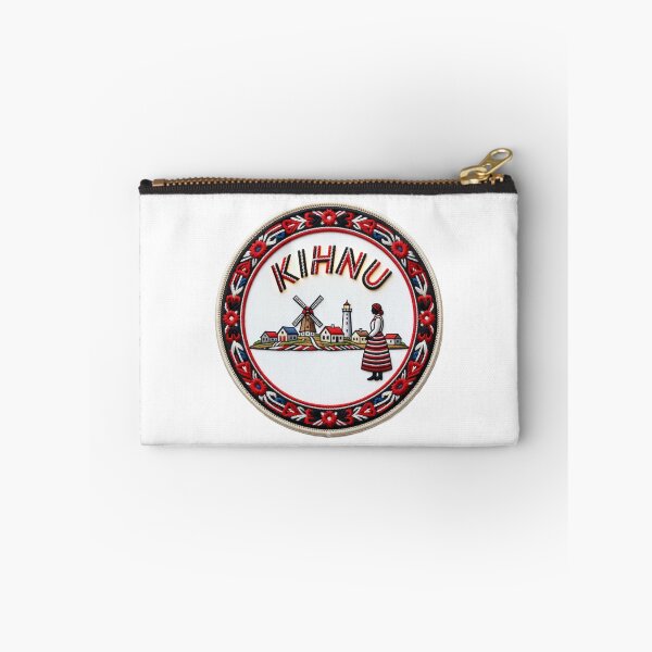Item preview, Kihnu Estonia Island Village Folk Windmill Embroidered Patch Sticker designed and sold by Imaginarium of Chaos falcon88 .