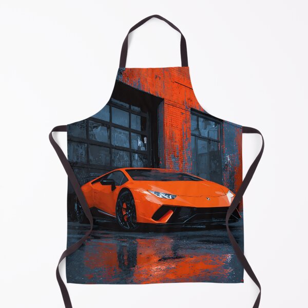Item preview, Lamborghini Huracan Performante Italian Car Artwork designed and sold by AutoPopStudio.