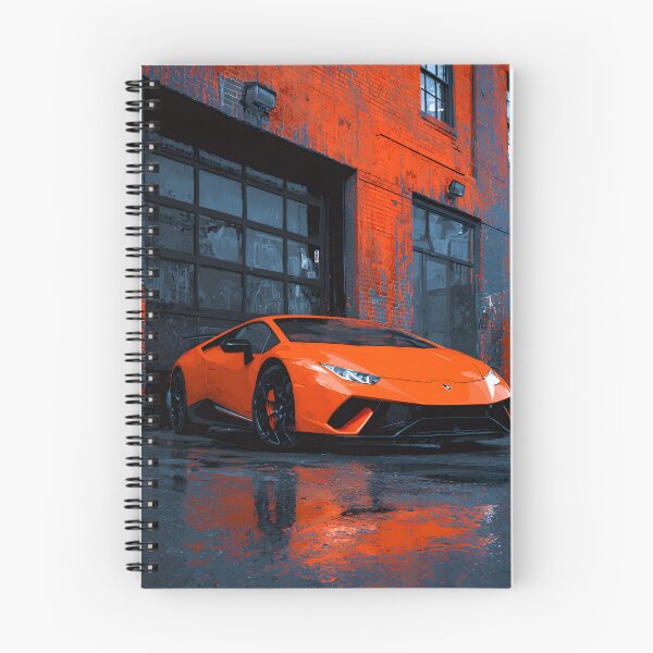 Item preview, Lamborghini Huracan Performante Italian Car Artwork designed and sold by AutoPopStudio.