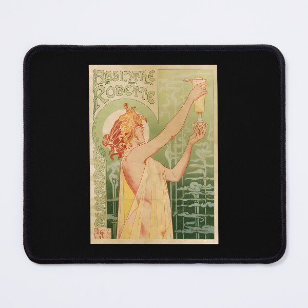 Item preview, Absinthe-Robette-Vintage-Alcohol-Art-Advert designed and sold by JuneMays.