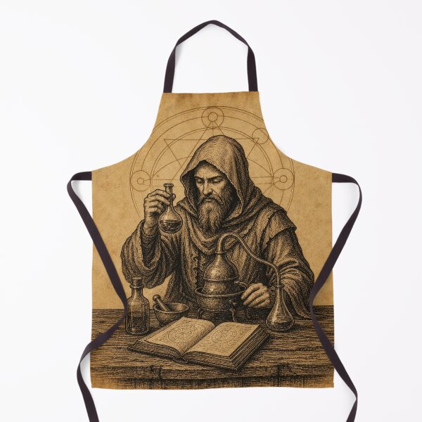 Item preview, Medieval Alchemist with Potion designed and sold by photoparadise22.
