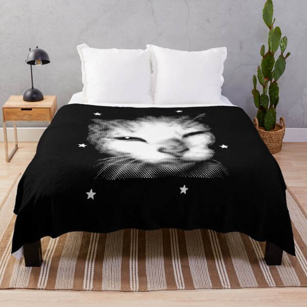 Item preview, Silly Cat Vintage Y2k Stars designed and sold by nosu-art-pod.