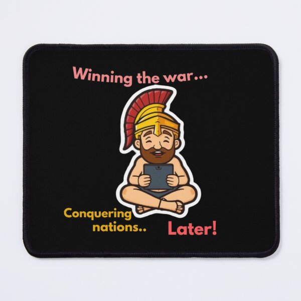 Item preview, Funny Ares God of War Mobile Gaming Procrastination designed and sold by LazyDayzCo.