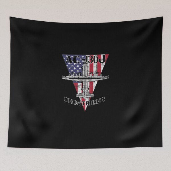 Item preview, Ac-130J-Ghostrider-Gunship-Airplane-Patriotic-Vintage designed and sold by AvahBarnes.