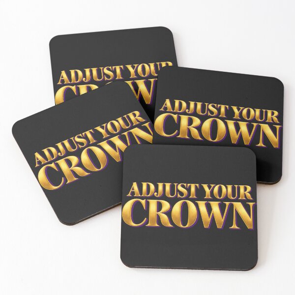 Item preview, Adjust Your Crown Inspirational Quote designed and sold by Believe-ink.