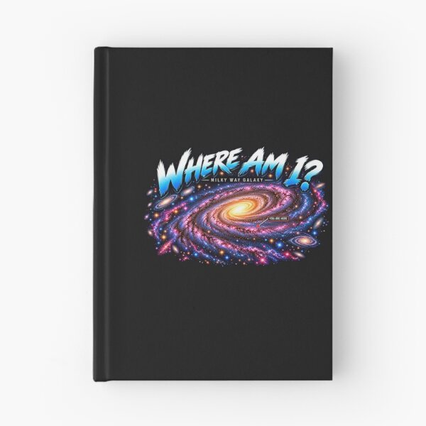 Item preview, Where am I? 'Your Are Here' In space Galaxy Sci-Fi designed and sold by Genius Geek.