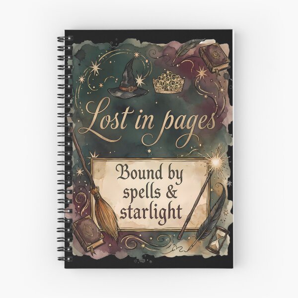 Item preview, Lost In Pages Bound By Spells - Magical Bookish Aesthetic designed and sold by FernaRoje.