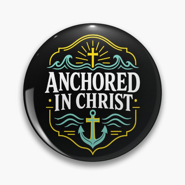 Item preview, Anchored in Christ designed and sold by nosu-art-pod.