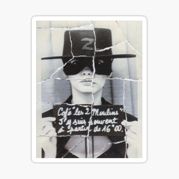 Amélie Photobooth Sticker