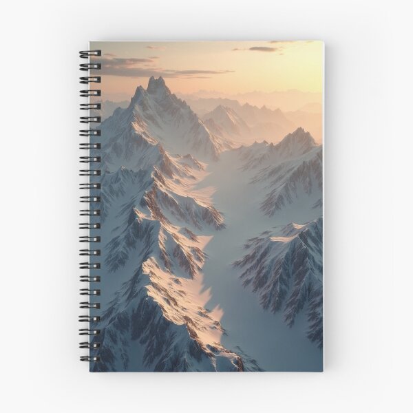 Item preview, First Light on the Peaks - Alpine Mountain Majesty designed and sold by nhk999.