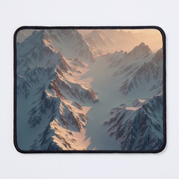 Item preview, First Light on the Peaks - Alpine Mountain Majesty designed and sold by nhk999.