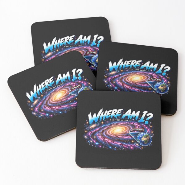Item preview, Where am I? 'Your Are Here' In space Galaxy Sci-Fi designed and sold by Genius Geek.