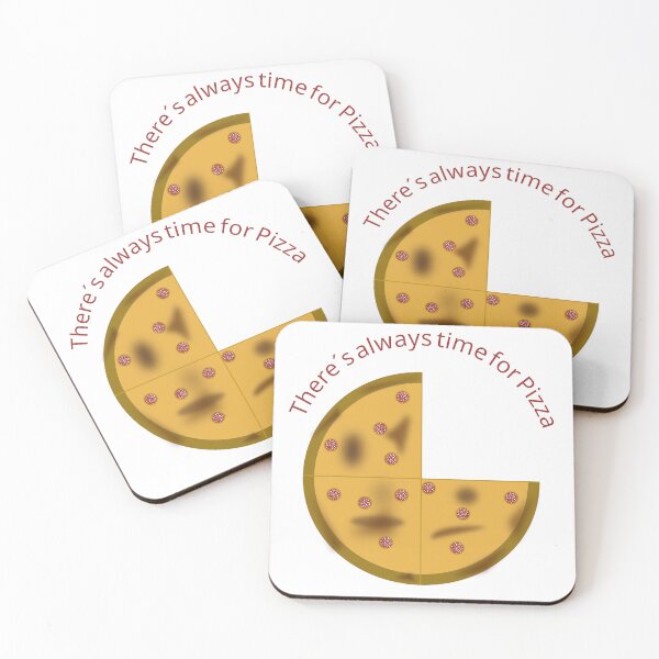 Item preview, There's Always Time For Pizza - Funny Pizza Lover Quote designed and sold by FlatstudioArt.