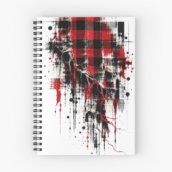 Aperçu de l'œuvre Fractured Plaid — Grunge Lives créée et vendue par GeEeN.