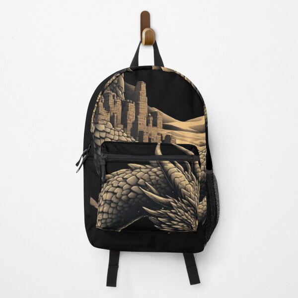 Item preview, Ancient dragon guarding the desert ruins designed and sold by KinoDesign.