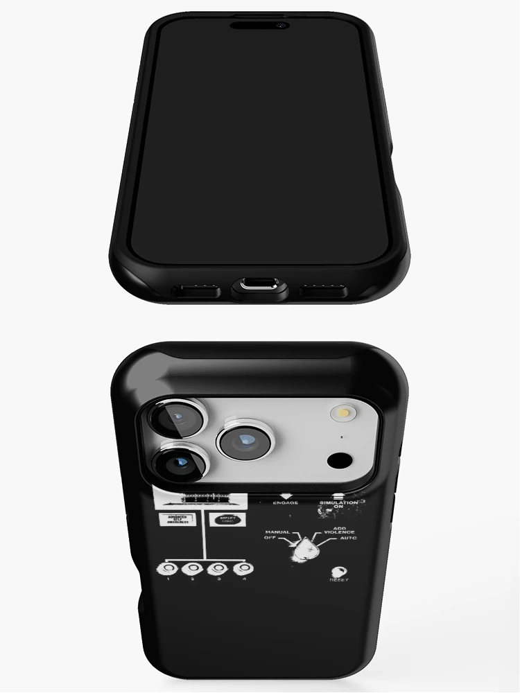 Thumbnail 3 of 4, iPhone Case, Add-Violence-Inverted designed and sold by AvahBarnes.