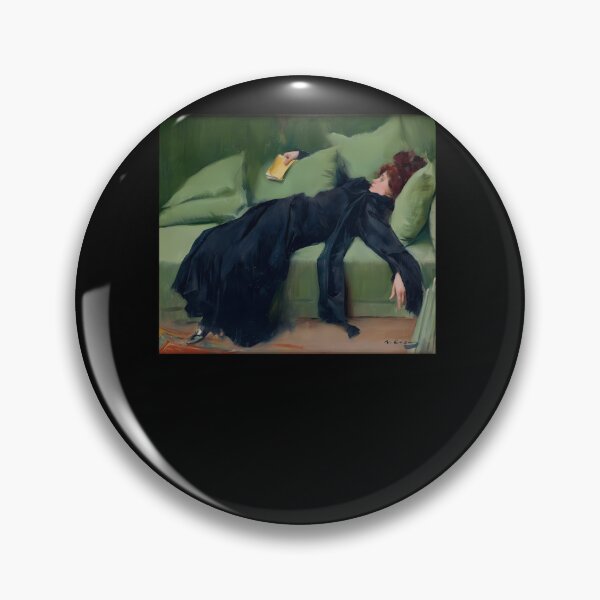 Item preview, A-Decadent-Girl---Ramon-Casas designed and sold by JuneMays.