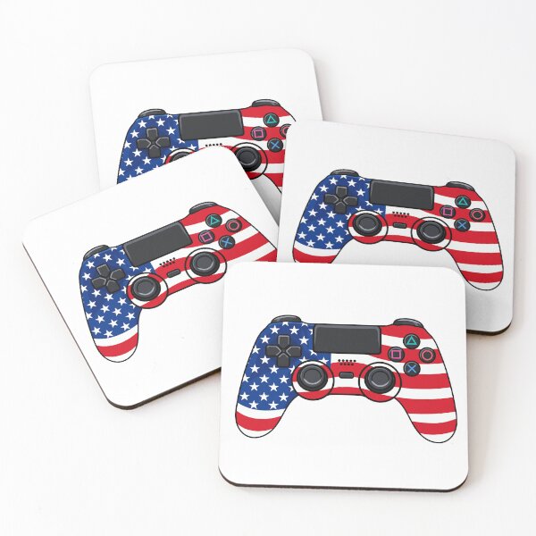 Item preview, American Flag - Patriotic Game Controller designed and sold by Marshallamoakohene.