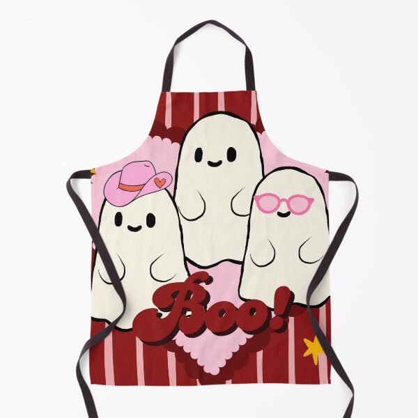 Item preview, Cute Retro Pink Ghost Trio Boo Halloween designed and sold by chupichapa.