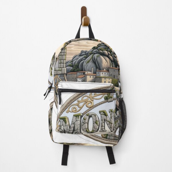 Item preview, Monsanto Portugal Granite Boulder Village Castle Embroidered Patch Sticker designed and sold by Imaginarium of Chaos falcon88 .