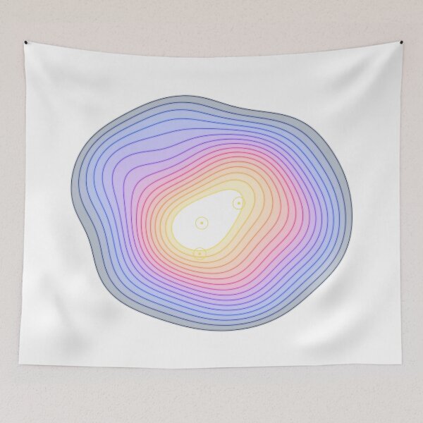 Item preview, Topographic Glow designed and sold by okalharbi.