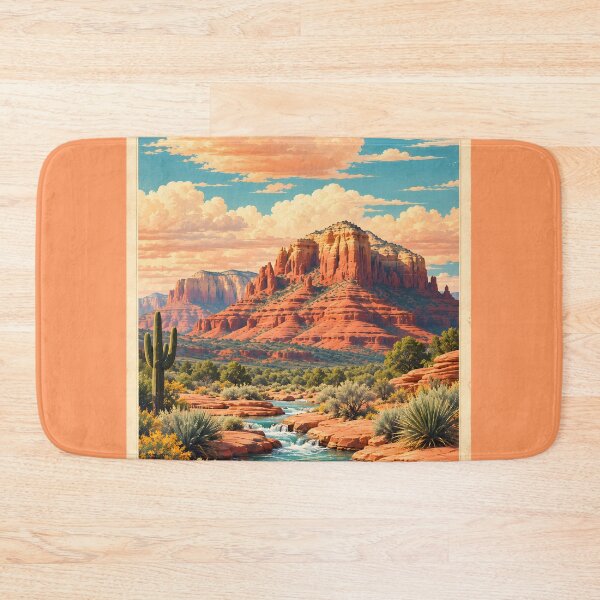 Item preview, Sedona Vintage Travel Poster - Southwest Serenity Unveiled Vol.2 designed and sold by Ceemko's Vintage Corner.