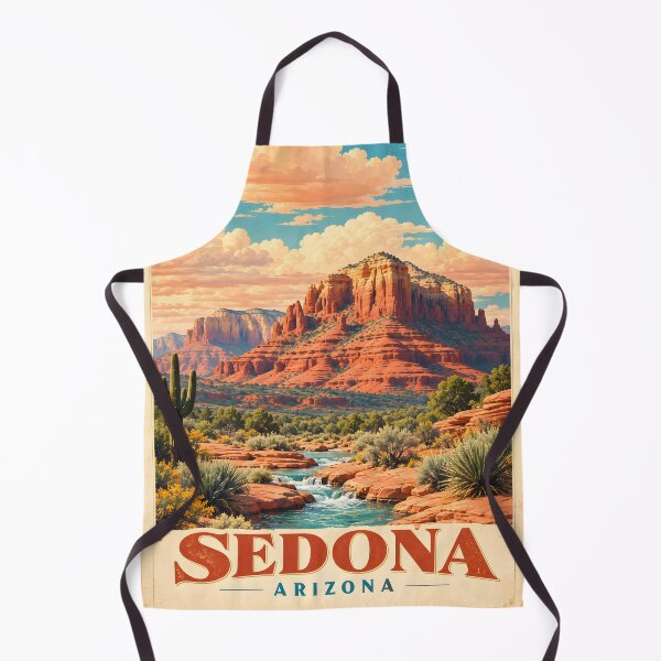 Item preview, Sedona Vintage Travel Poster - Southwest Serenity Unveiled Vol.2 designed and sold by Ceemko's Vintage Corner.