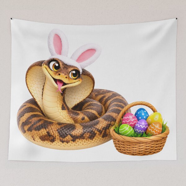 Item preview, Cheerful Cobra Easter designed and sold by Sillytoe.
