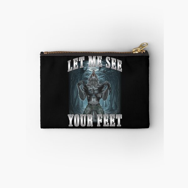 Item preview, Let Me See Your Feet Werewolf Meme designed and sold by nosu-art-pod.
