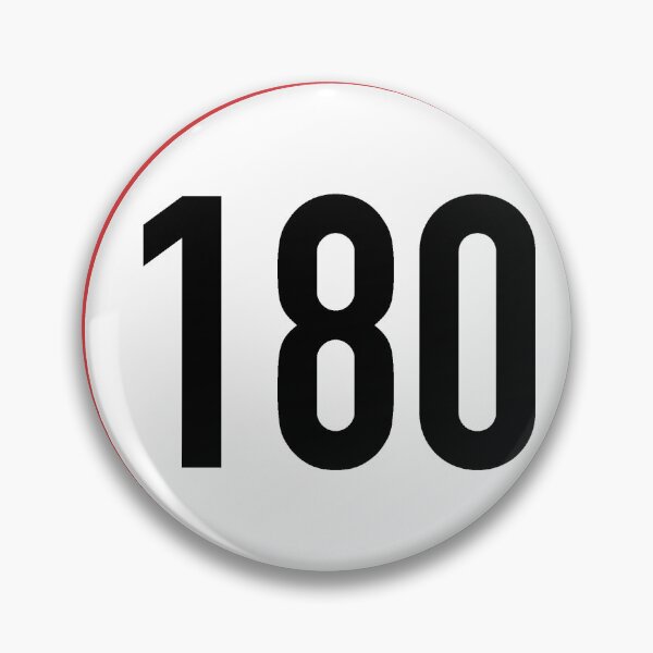 Aperçu de l'œuvre Chiffre 180, limitation de vitesse créée et vendue par dognation58.
