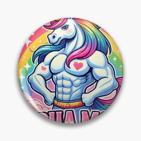Item preview, Alpha Male Unicorn designed and sold by MerchbyDbone.