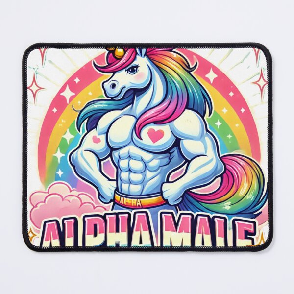 Item preview, Alpha Male Unicorn designed and sold by MerchbyDbone.