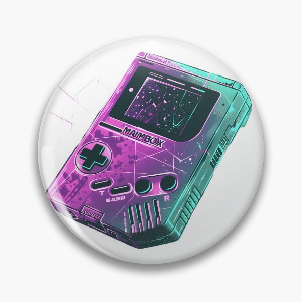 Item preview, Neon Retro Handheld Console – 80s Synthwave Gamer designed and sold by Artdavesalzburg.