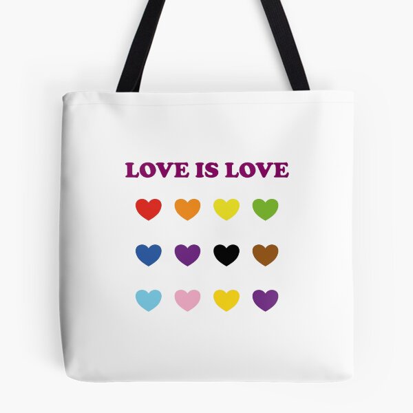 Item preview, Love is Love Rainbow Hearts  designed and sold by Inspirationmotivation.